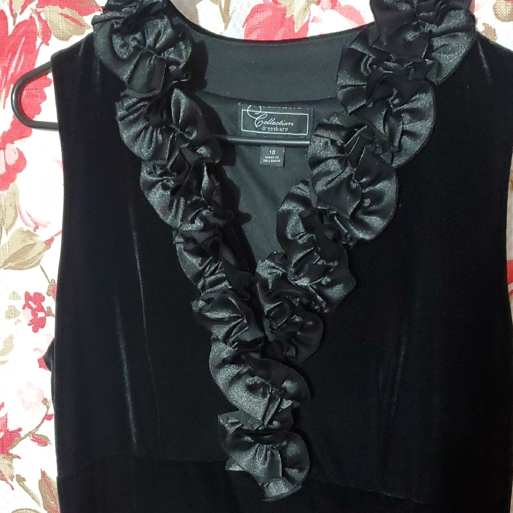 Dressbarn Collection Elegant Black Dress - Picture 3 of 7